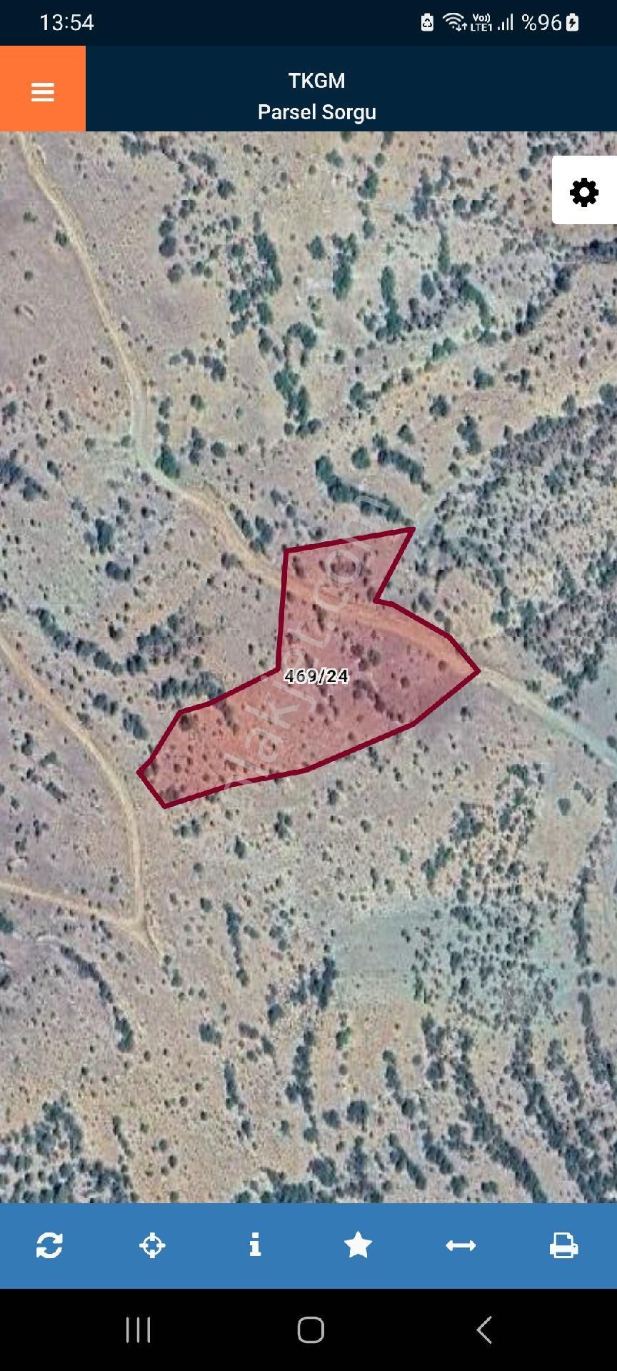 Konya Hadim Göynükkışla Mah. 12770 M2 Müstakil Bağ
