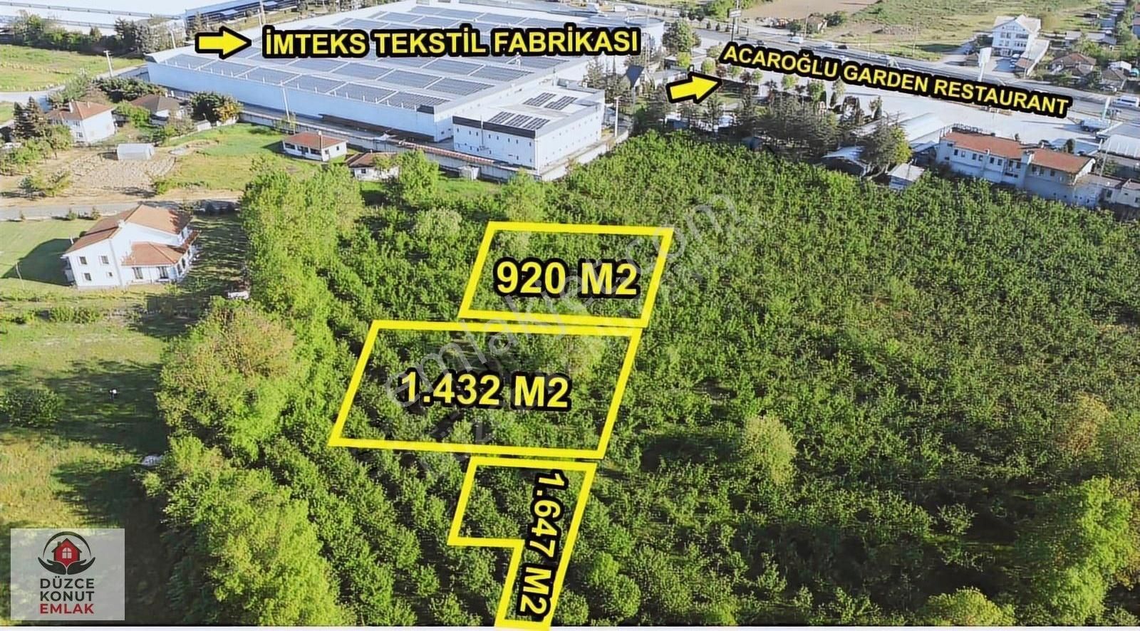 Düzce Konut Emlak | Altınpınar Köyü| Konut İmarlı 4000 M2 Arsa