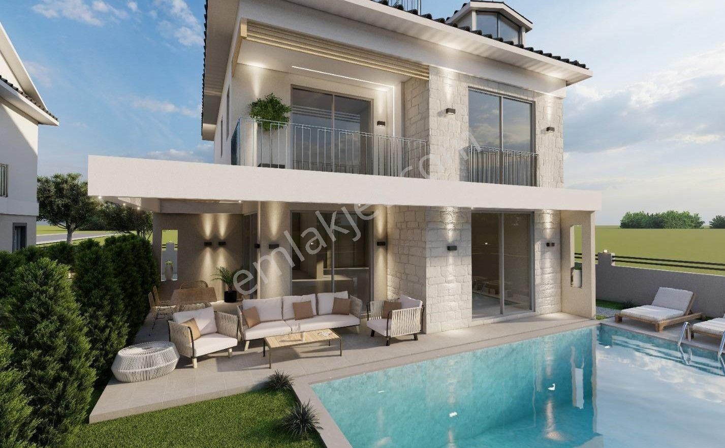 Goldhouse Dan Satılık Villa Akarca Da Sahile Yakın Tripleks 5+1 - Görsel 3