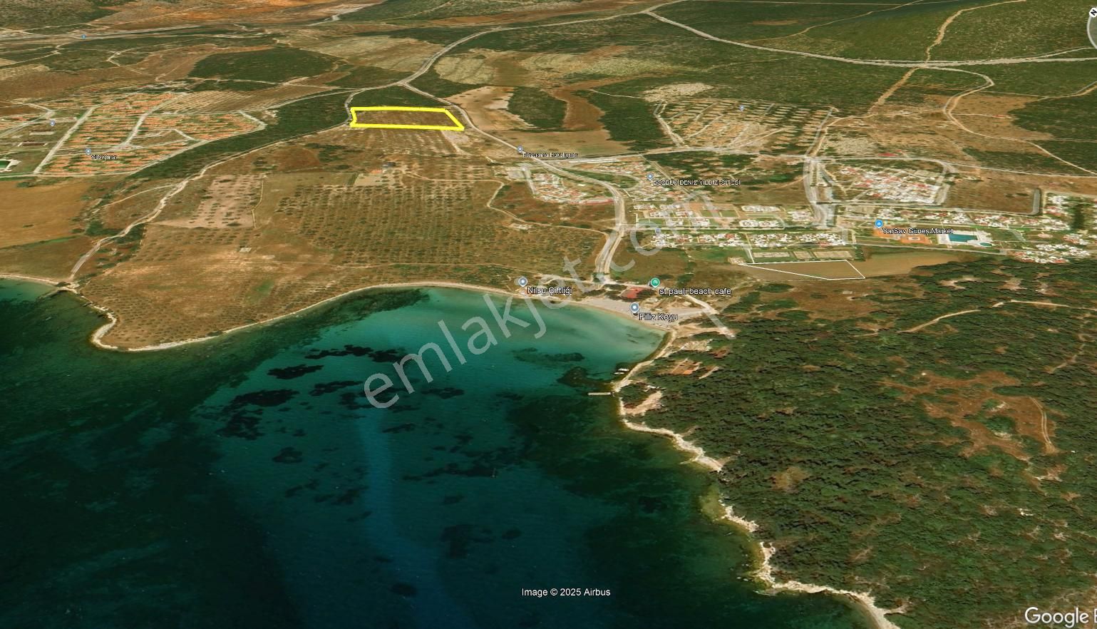 Elvan Özçelik'den Kazıklıbucak'da Denize Çok Yakın Satılık Fırsat Tarla - Görsel 8