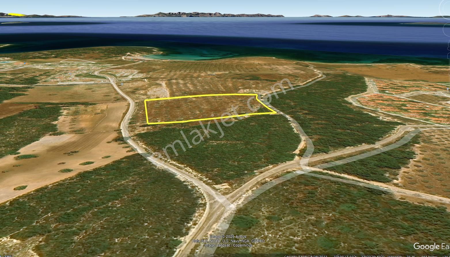 Elvan Özçelik'den Kazıklıbucak'da Denize Çok Yakın Satılık Fırsat Tarla - Görsel 4