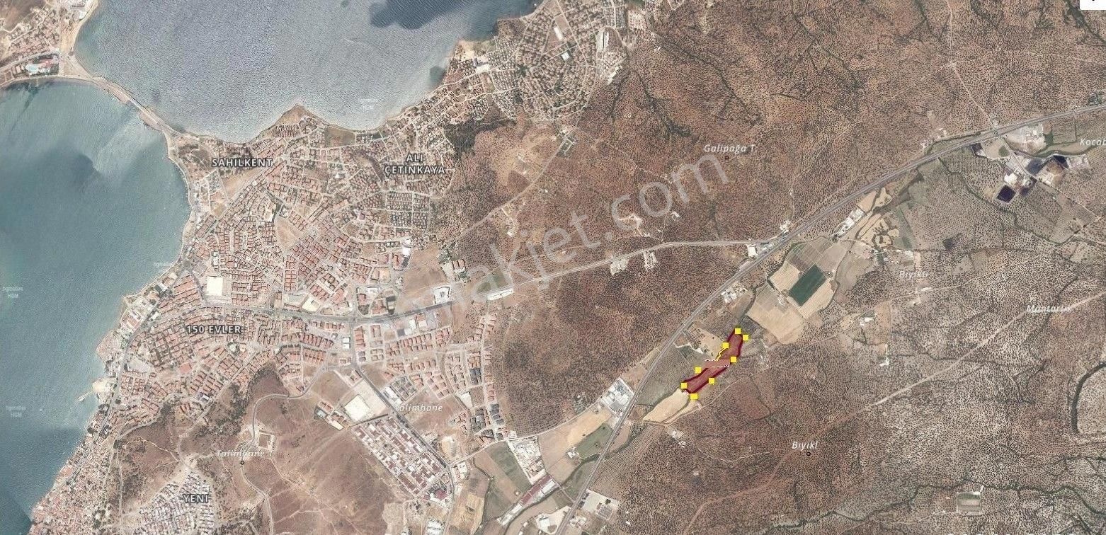 Ayvalık Ta Satılık 26,840 Metre Kare Tarla.icinde Bina Vardır - Görsel 3