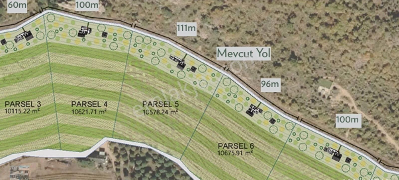 Balıkesir Gömec Kobaşlar Da Satılık 10,000 Metre Kare Bağ Evi Arsası - Görsel 12