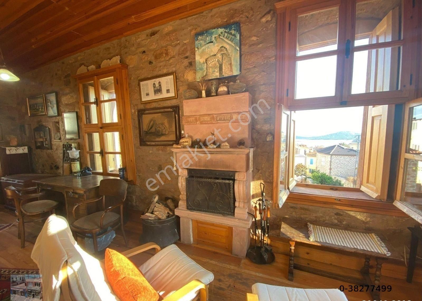 Balıkesir Ayvalık Cunda Da Satılık Mukemmel Taş Ev.geniş Bahceli - Görsel 8