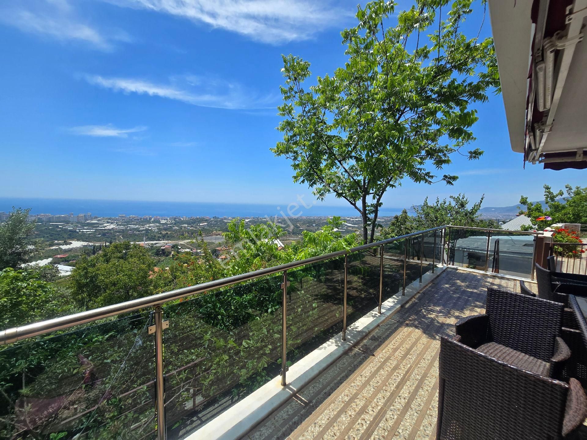 Alanya Kestelde Satılık 1000 M2 Arsa Alanlı Özenle Yapılmış Villa - Görsel 26