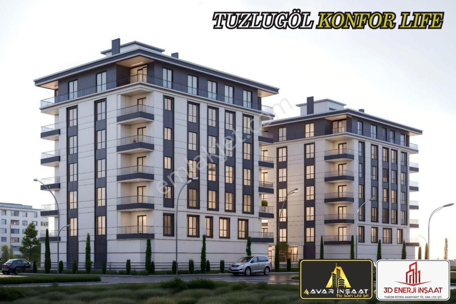 Tuzlugöl Konfor Life % 35 Peşinatla Satılık Daire