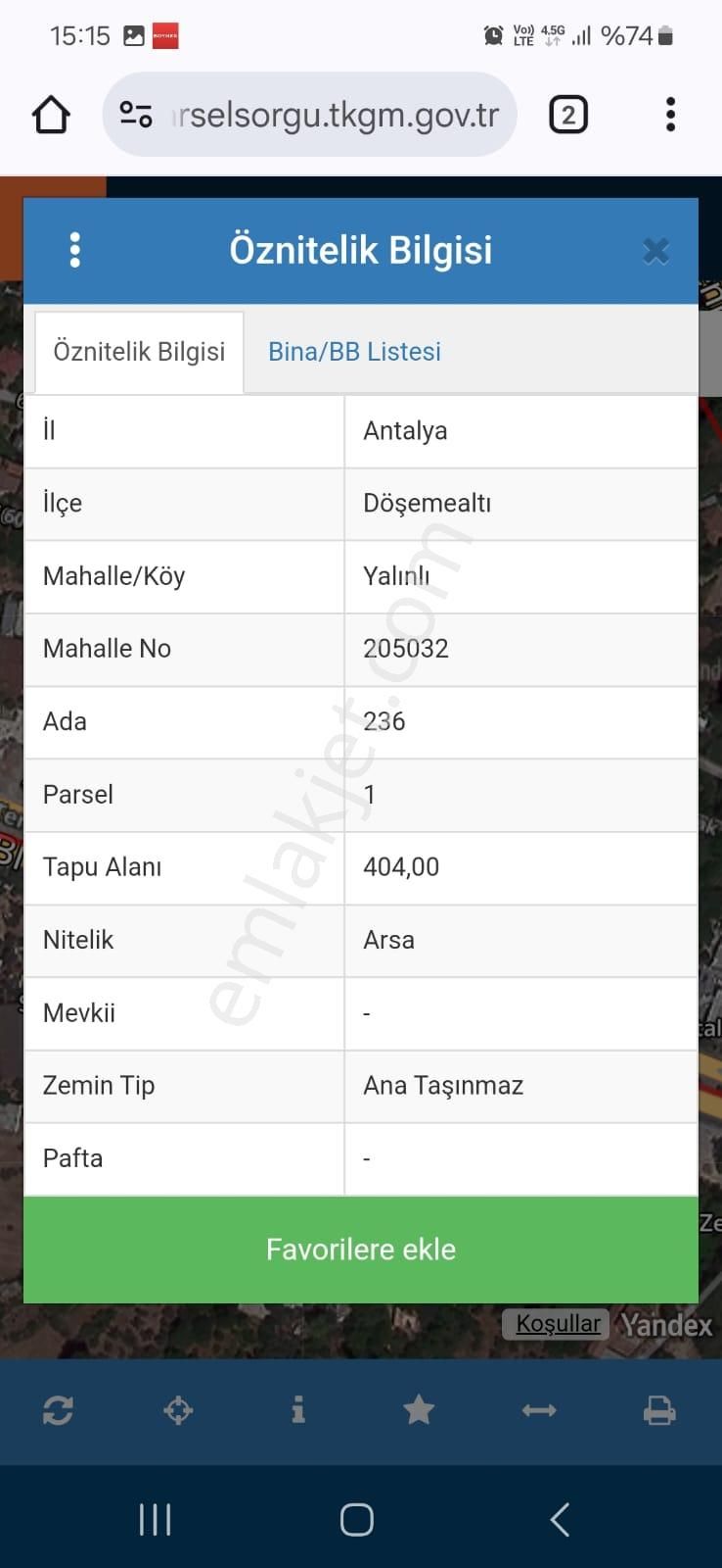 Döşemealtı Yalınlı