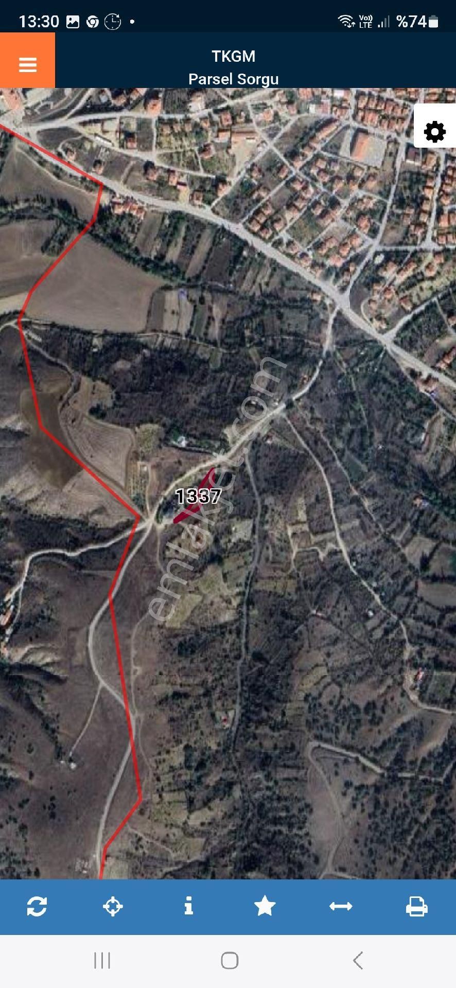 Kutludügün Mah Satılık Tek Tapulu Arsa1120m2