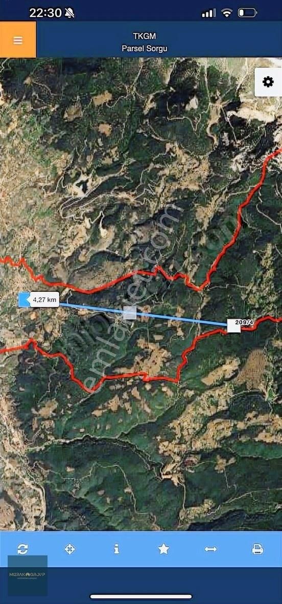 Kadastro Yoluna Cephe Tek Tapu Fırsat Yer