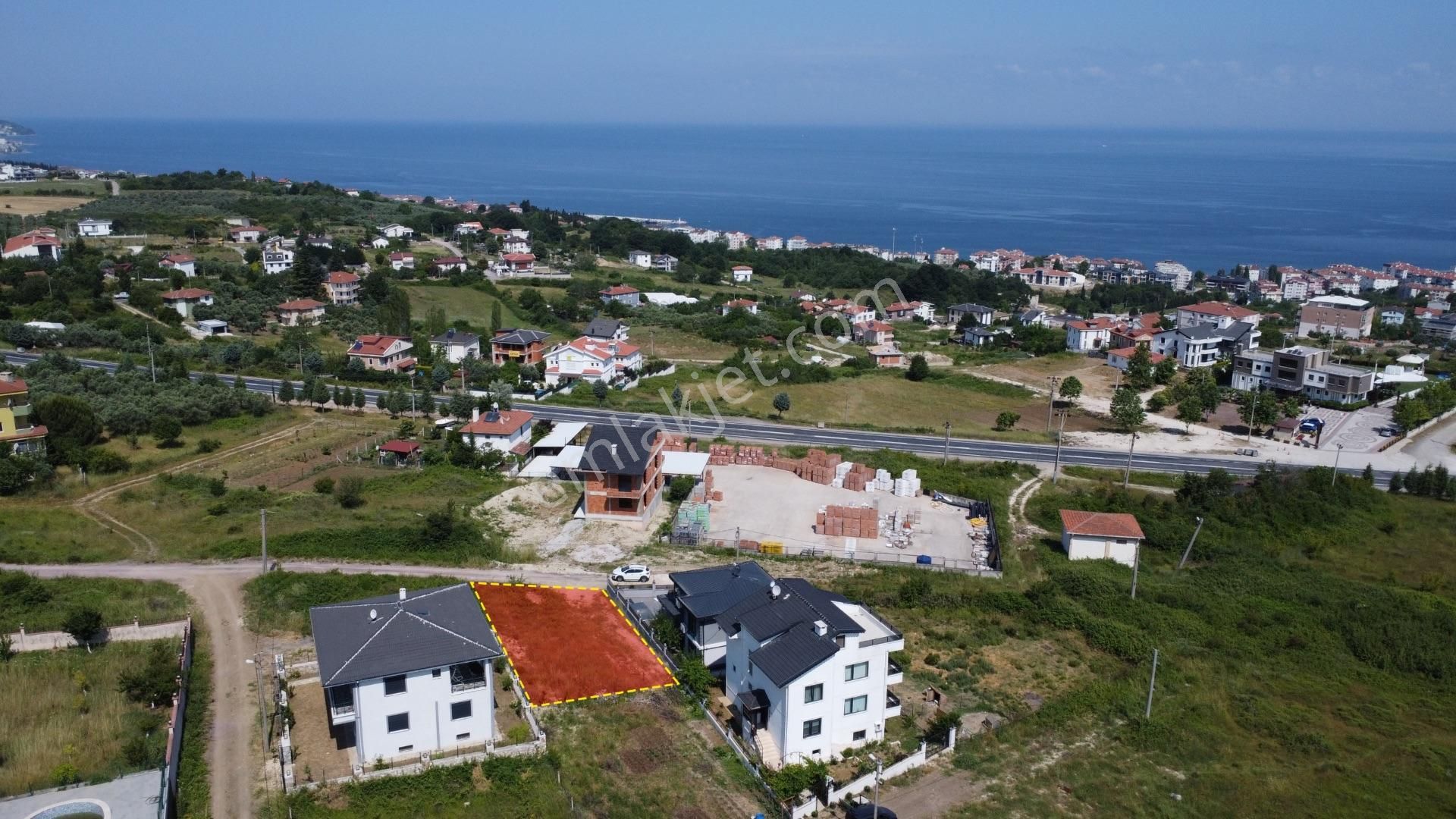 Turyap Soner'den Satılık Çalıca'da Deniz Manzaralı İmarlı Parsel