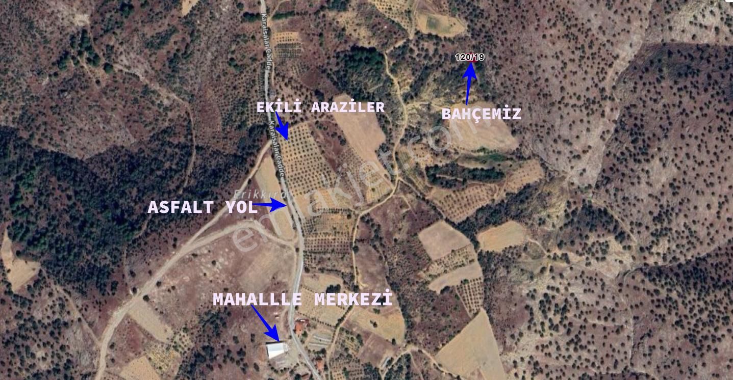 Manisa Demirci De 130 M2 Organize Sanayi Bölgesinde Fırsat Bahçe