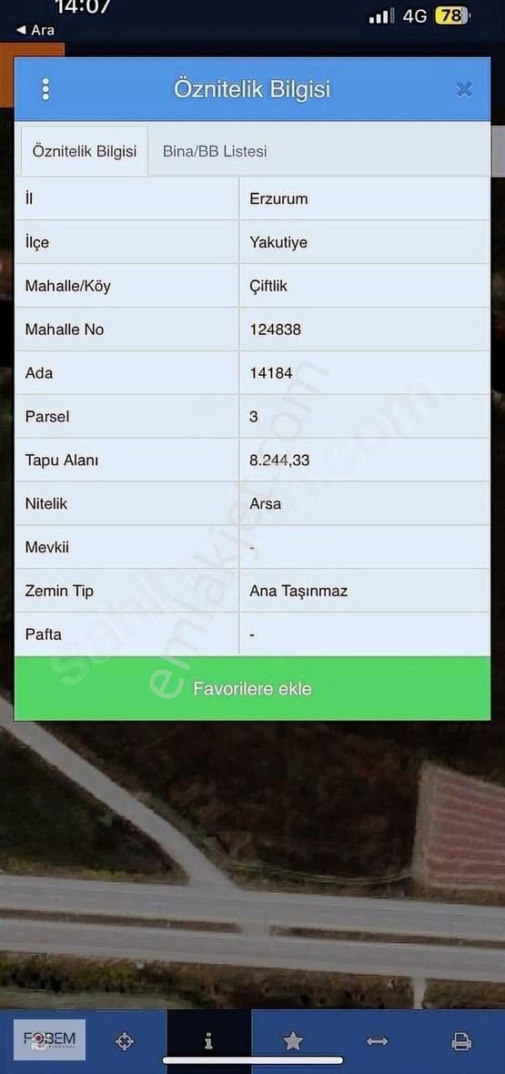 Havaalanı Karşısı Ticari Arsa