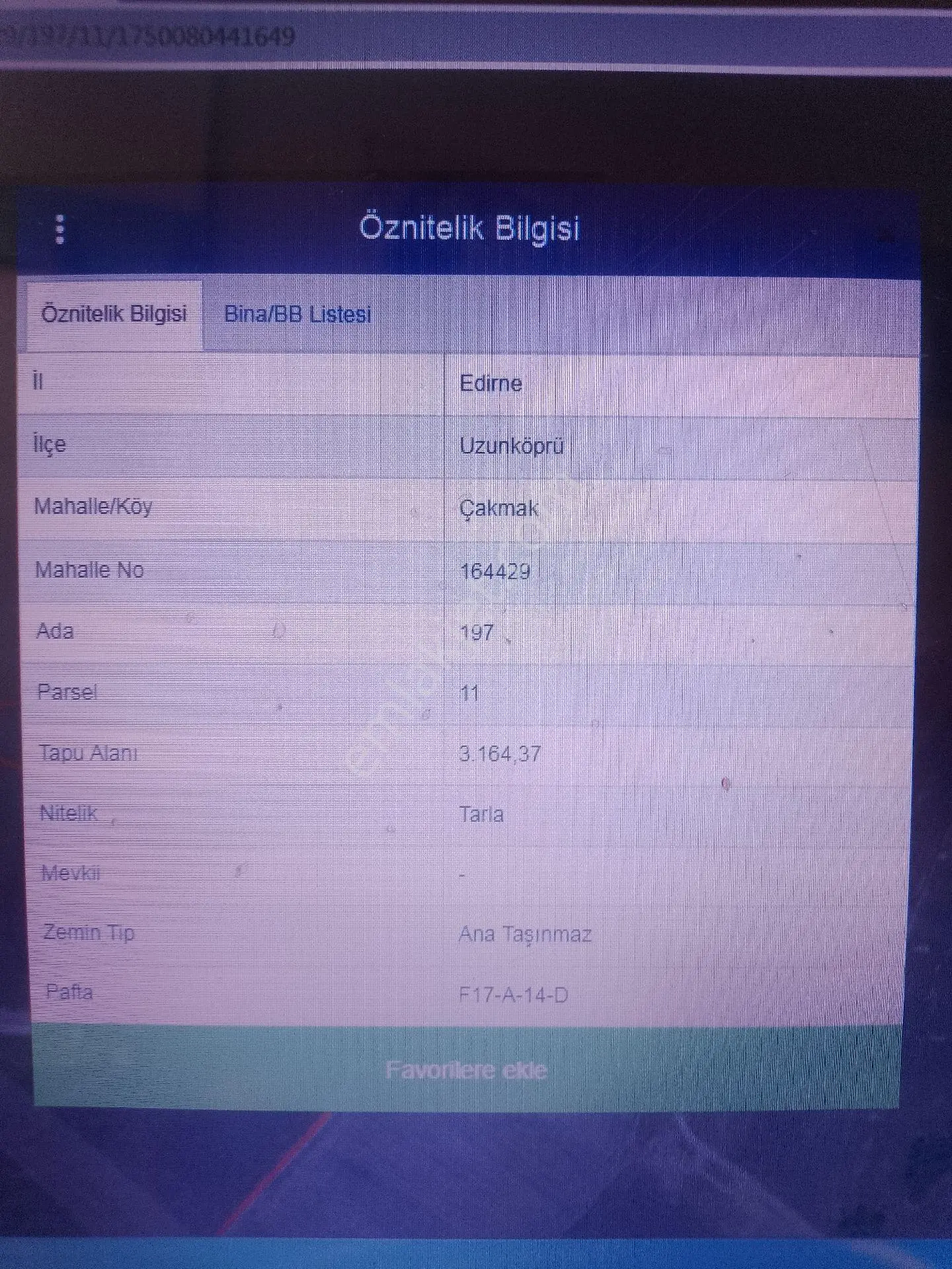 Edirne Uzunköprü Çakmak Köyünde Satılık Tarla - Görsel 2