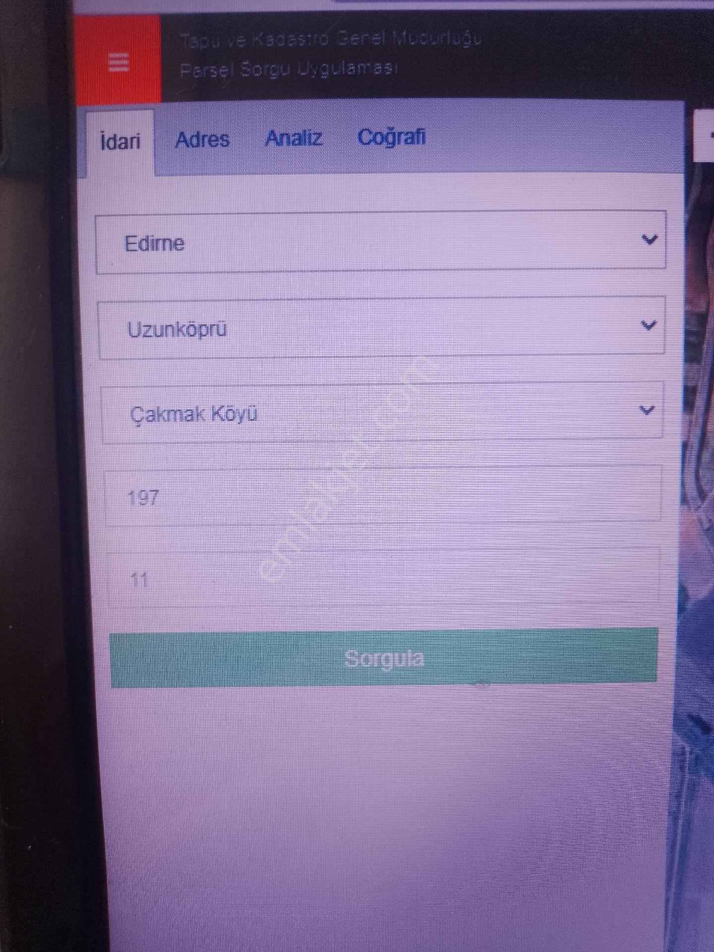 Edirne Uzunköprü Çakmak Köyünde Satılık Tarla - Görsel 4