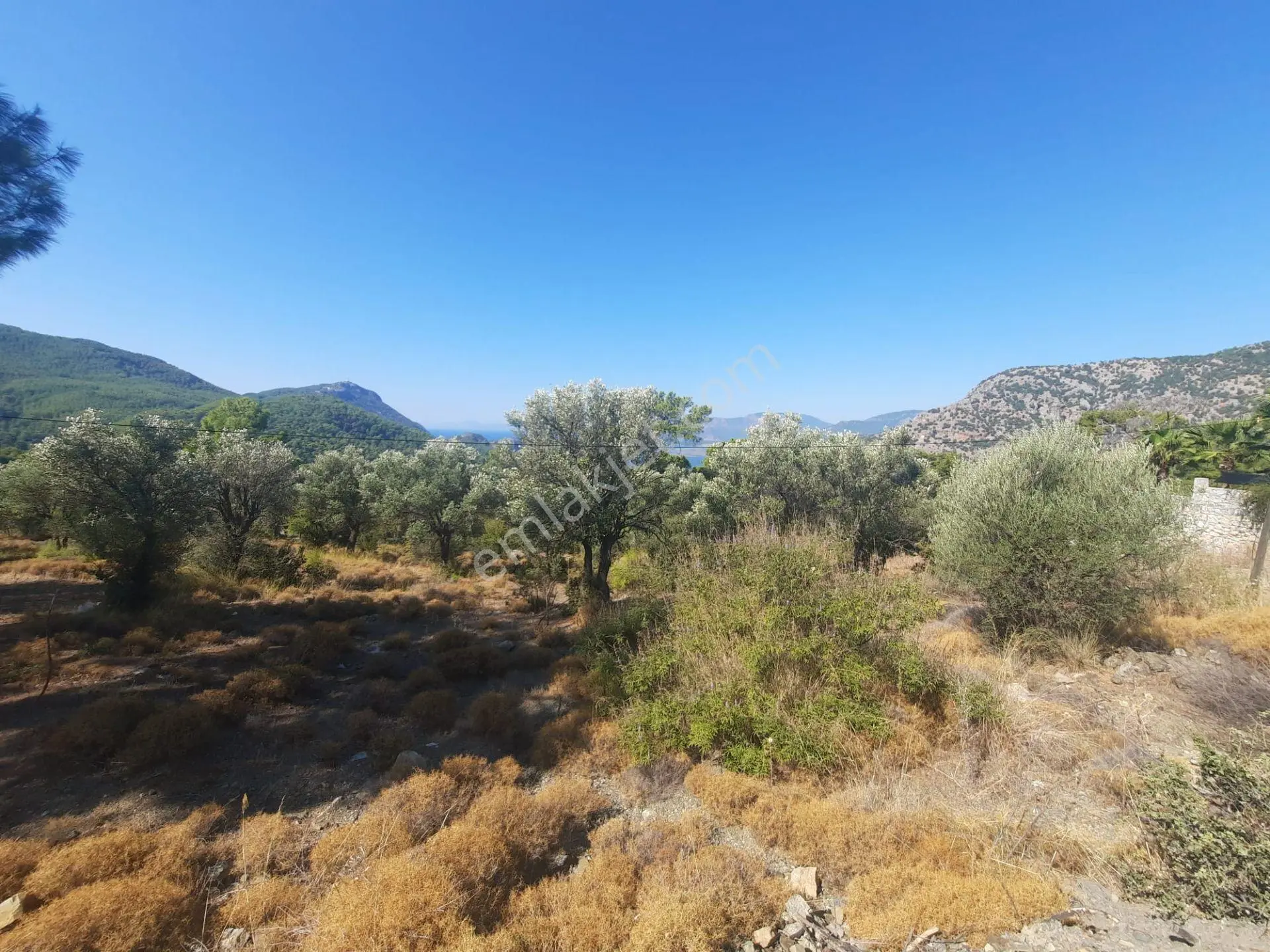 Ortaca Gökbelde Göl Ve Deniz Manzaralı Müstakil Tapulu Satılık 650m2 Arazi Satılık - Görsel 3