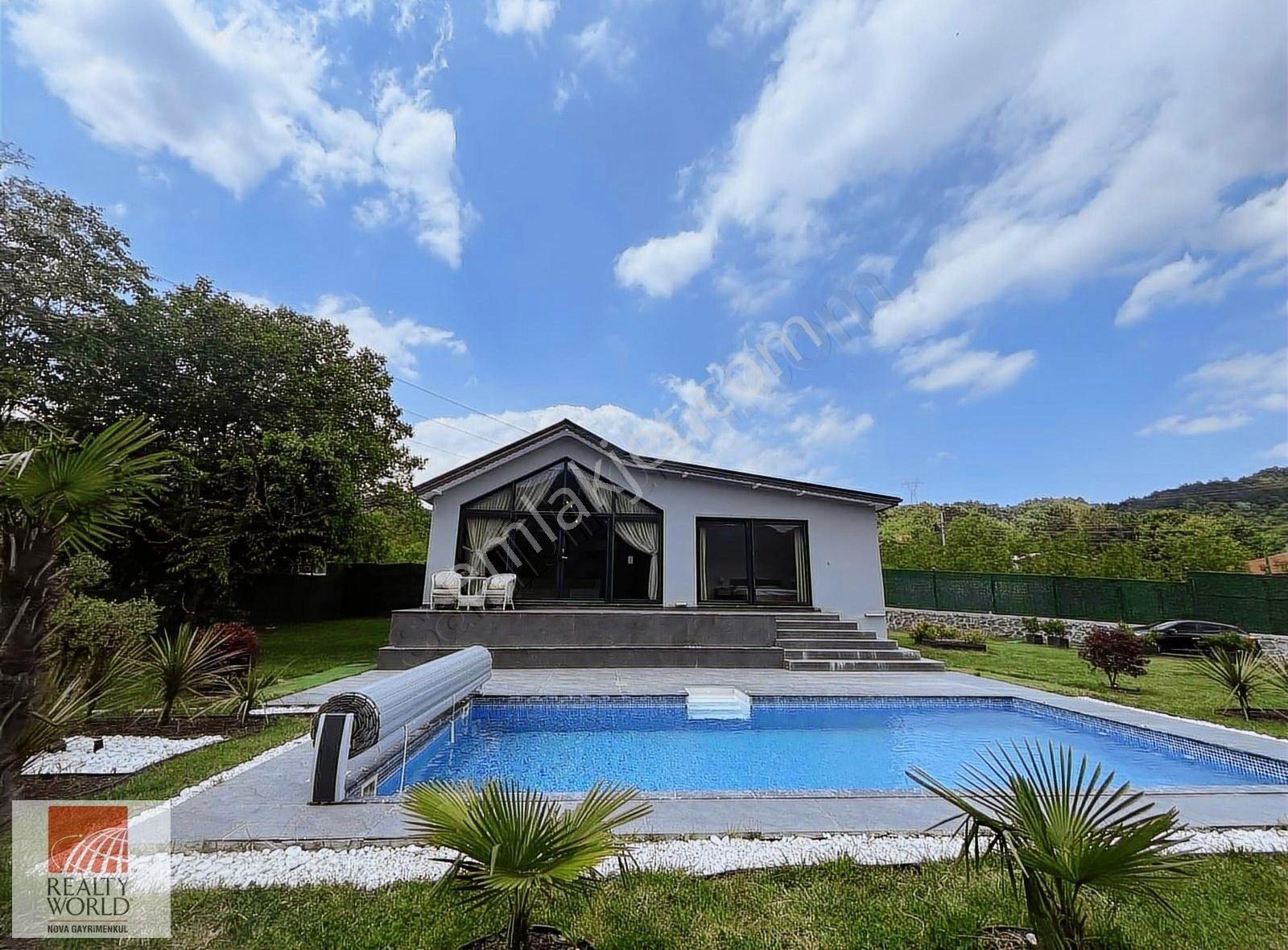 Sapanca Turizm İşletme Belgeli Havuzlu Eşyalı Lüks Villa - Görsel 22