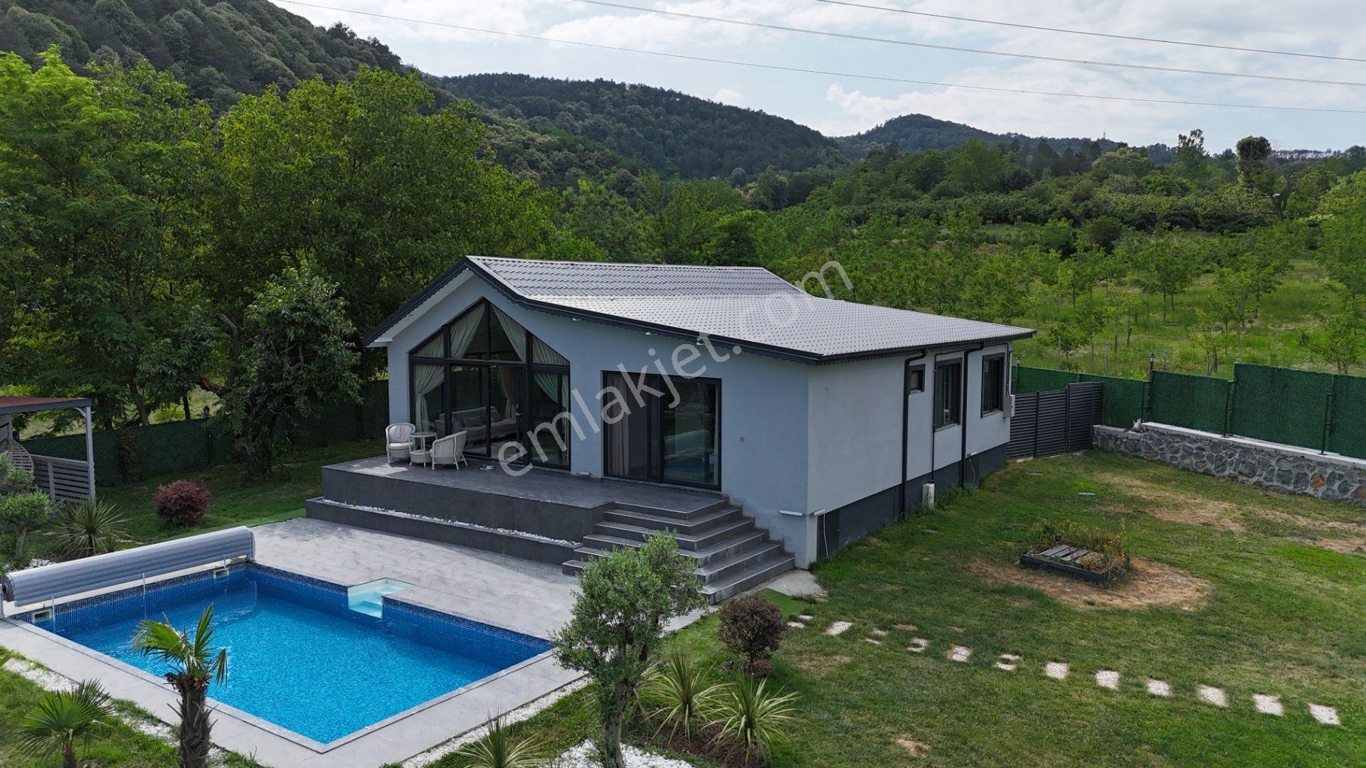 Sapanca Turizm İşletme Belgeli Havuzlu Eşyalı Lüks Villa - Görsel 35