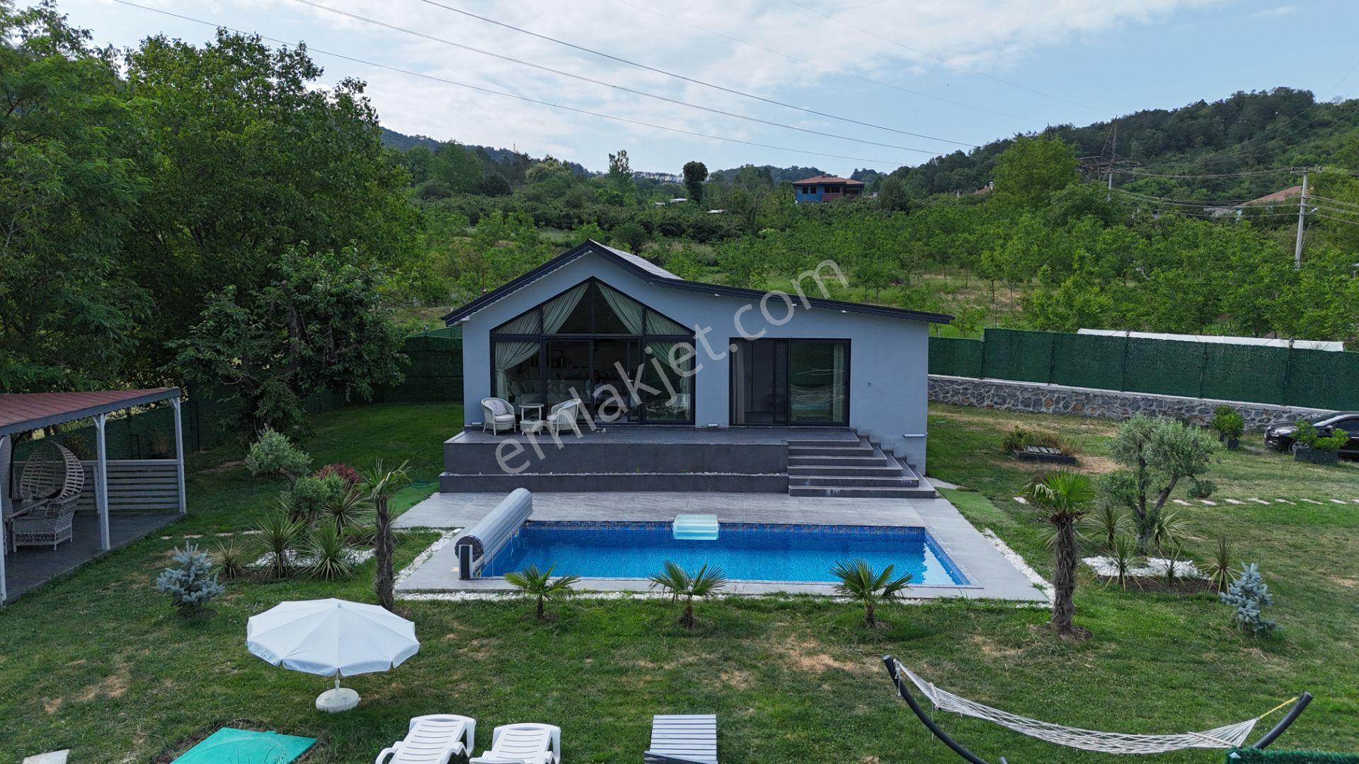 Sapanca Turizm İşletme Belgeli Havuzlu Eşyalı Lüks Villa - Görsel 34