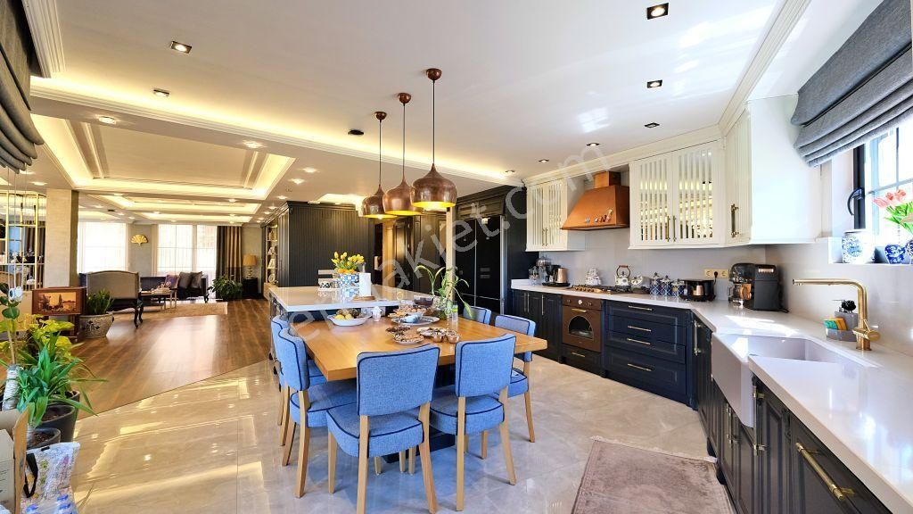 Alanya Oba Kızılcaşehir Mah.full Eşyalı Satılık 4+2 Villa - Görsel 6