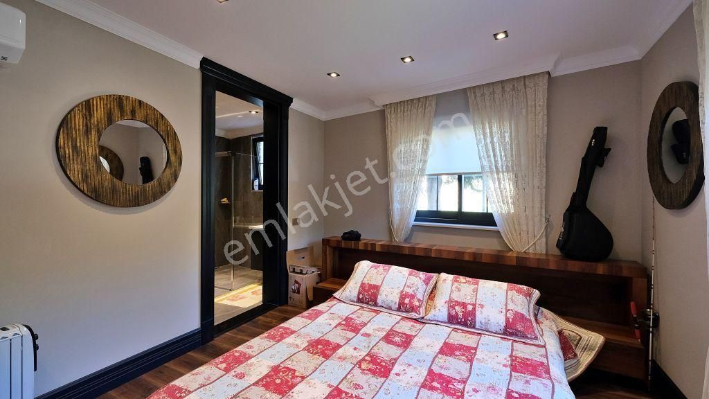 Alanya Oba Kızılcaşehir Mah.full Eşyalı Satılık 4+2 Villa - Görsel 14