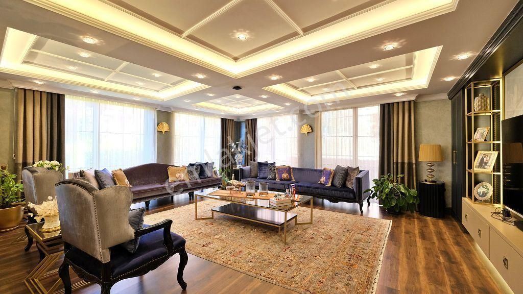 Alanya Oba Kızılcaşehir Mah.full Eşyalı Satılık 4+2 Villa - Görsel 4