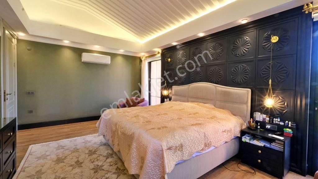 Alanya Oba Kızılcaşehir Mah.full Eşyalı Satılık 4+2 Villa - Görsel 18