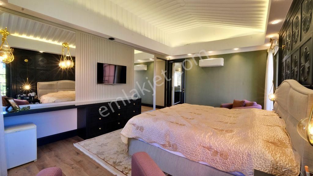 Alanya Oba Kızılcaşehir Mah.full Eşyalı Satılık 4+2 Villa - Görsel 19