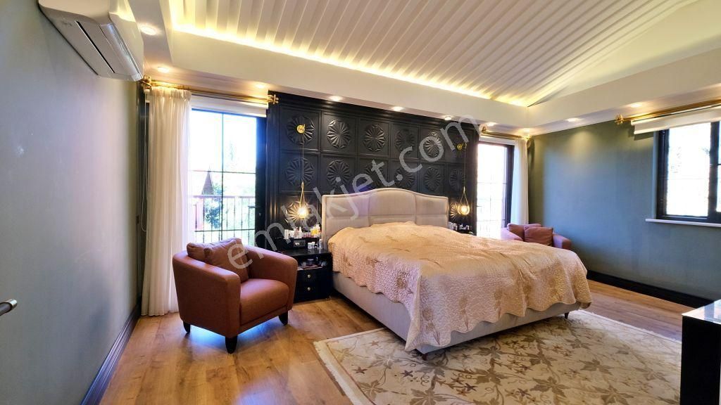 Alanya Oba Kızılcaşehir Mah.full Eşyalı Satılık 4+2 Villa - Görsel 15