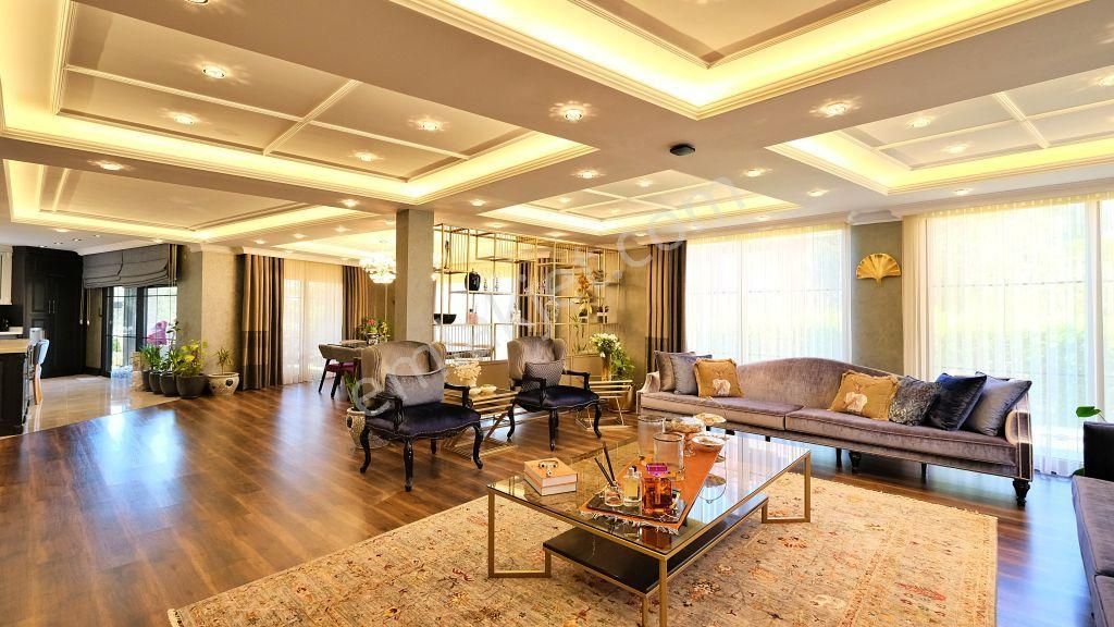 Alanya Oba Kızılcaşehir Mah.full Eşyalı Satılık 4+2 Villa - Görsel 5