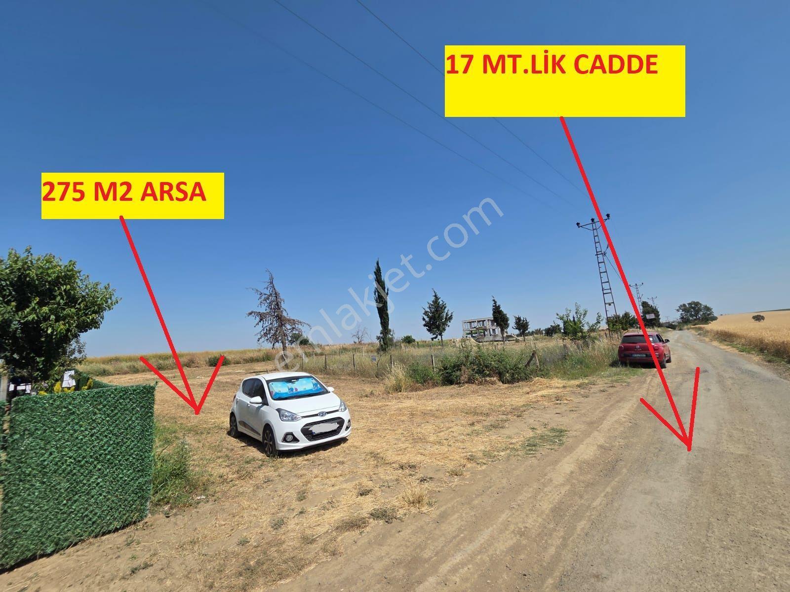 Haydar Emlaktan Yenicede 275 M2 Müstakil,17 Mt.lik Caddeye Cepheli Arsa - Görsel 2