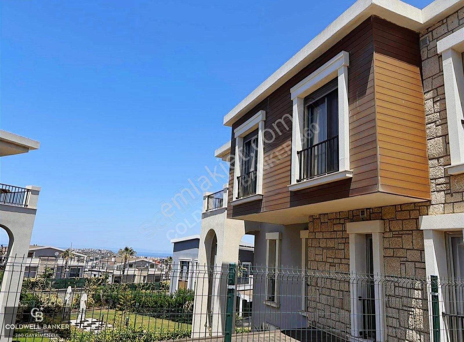 Güzelbahçe 232 Yelki Projesi Deniz Manzaralı 6+2 Kiralık Villa