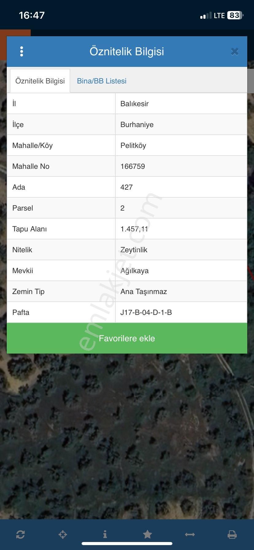 Balıkesir Burhaniyede Satılık Arazi - Görsel 17