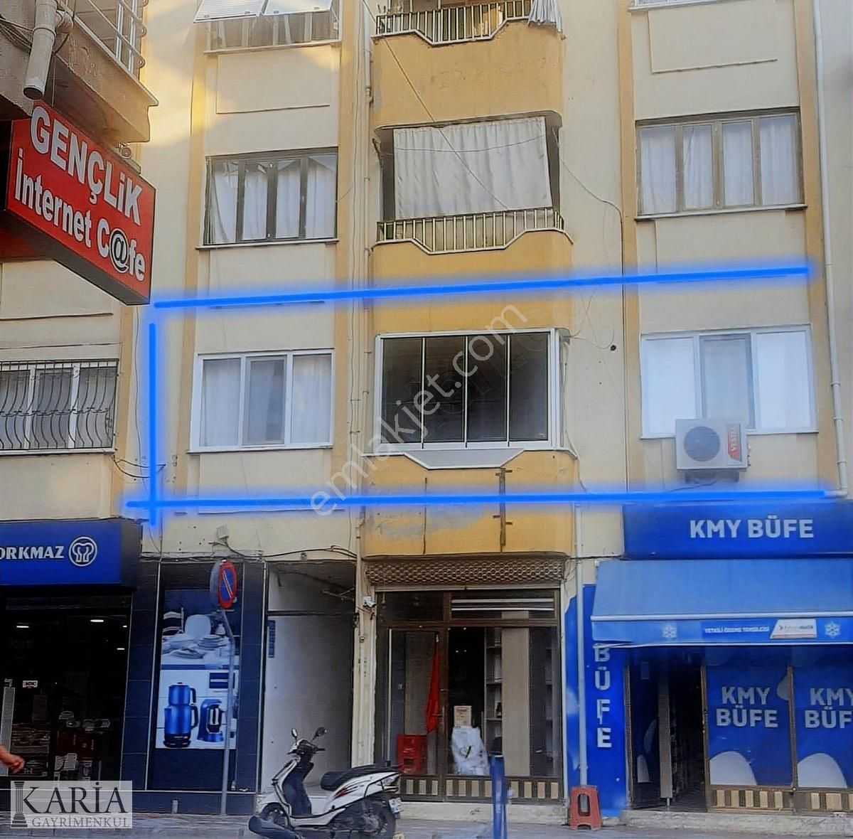 Dalaman Şehir Merkezinde Satılık Eşyalı 3+1 Daire 2.900.000tl