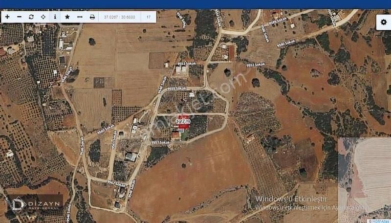 Odabaşında 576 M2 İmarlı Parsel Kaba İnşaatta Ev Var İçerisinde