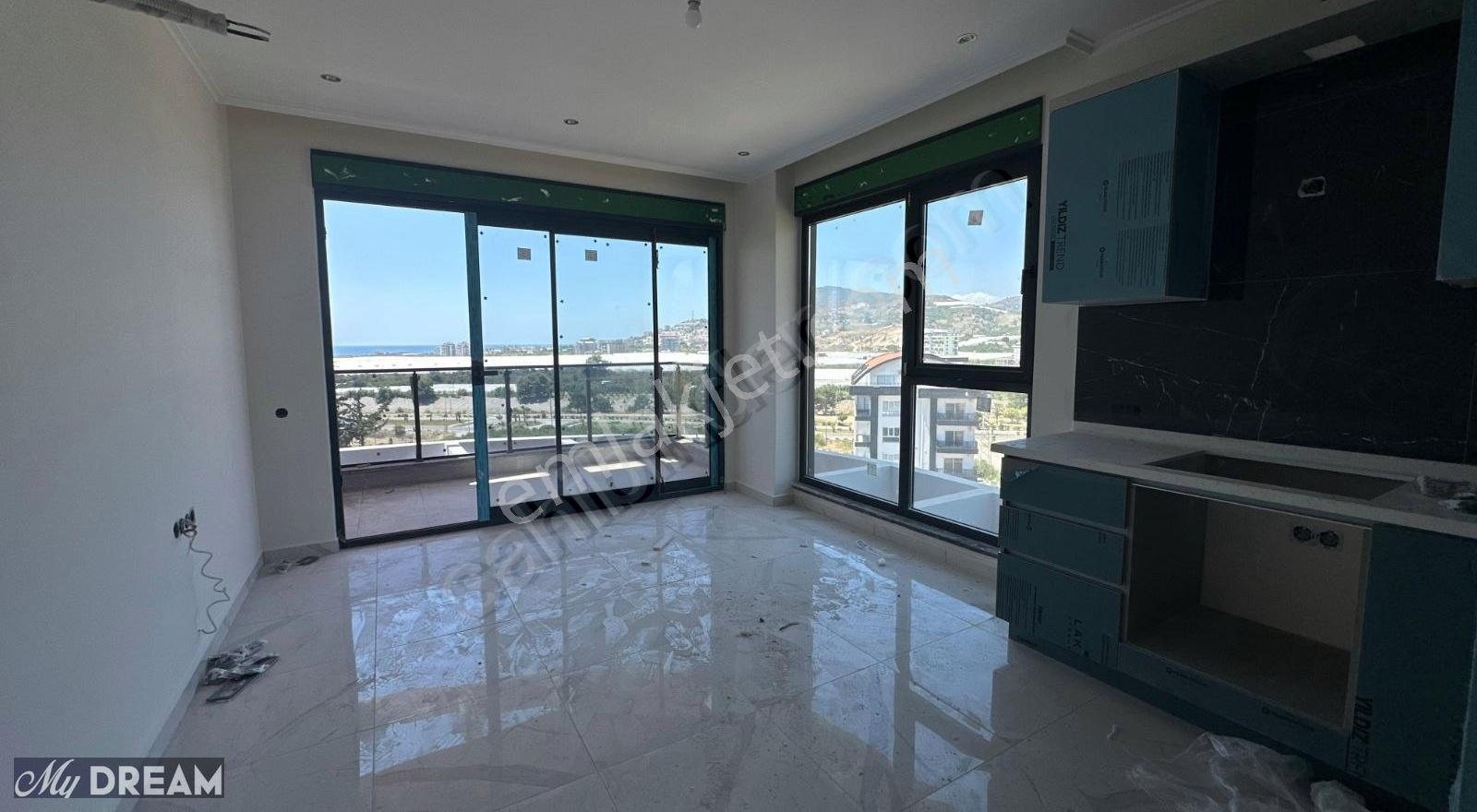 Alanya Demirtaşta Deniz Manzaralı Satılık 1+1 Sıfır Daire - Görsel 16