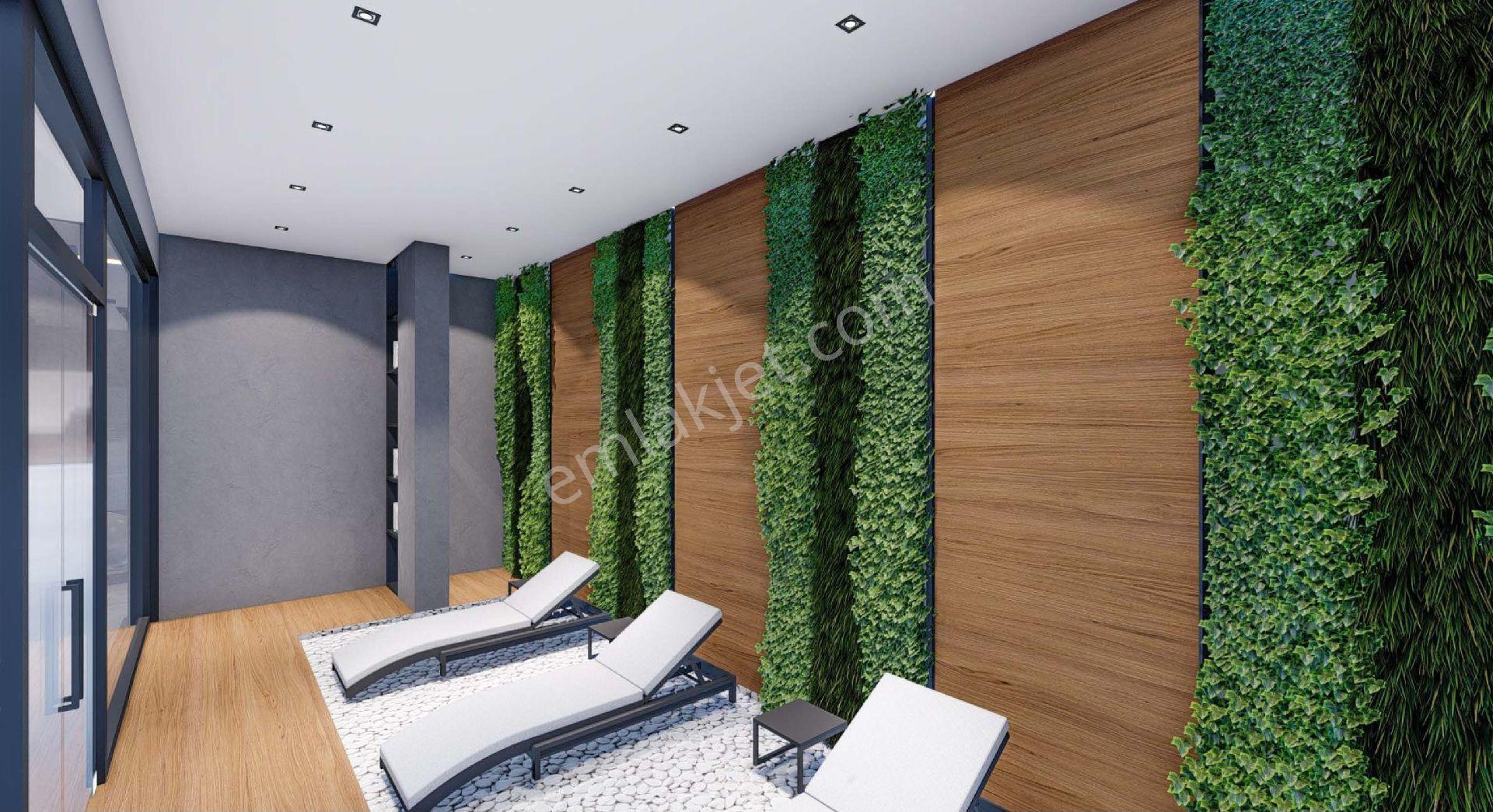 Alanya Demirtaşta Deniz Manzaralı Satılık 1+1 Sıfır Daire - Görsel 32
