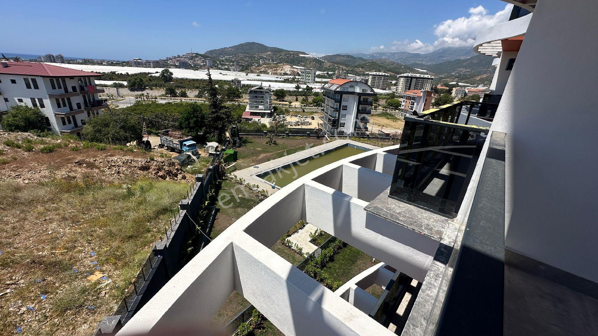 Alanya Demirtaşta Deniz Manzaralı Satılık 1+1 Sıfır Daire - Görsel 19