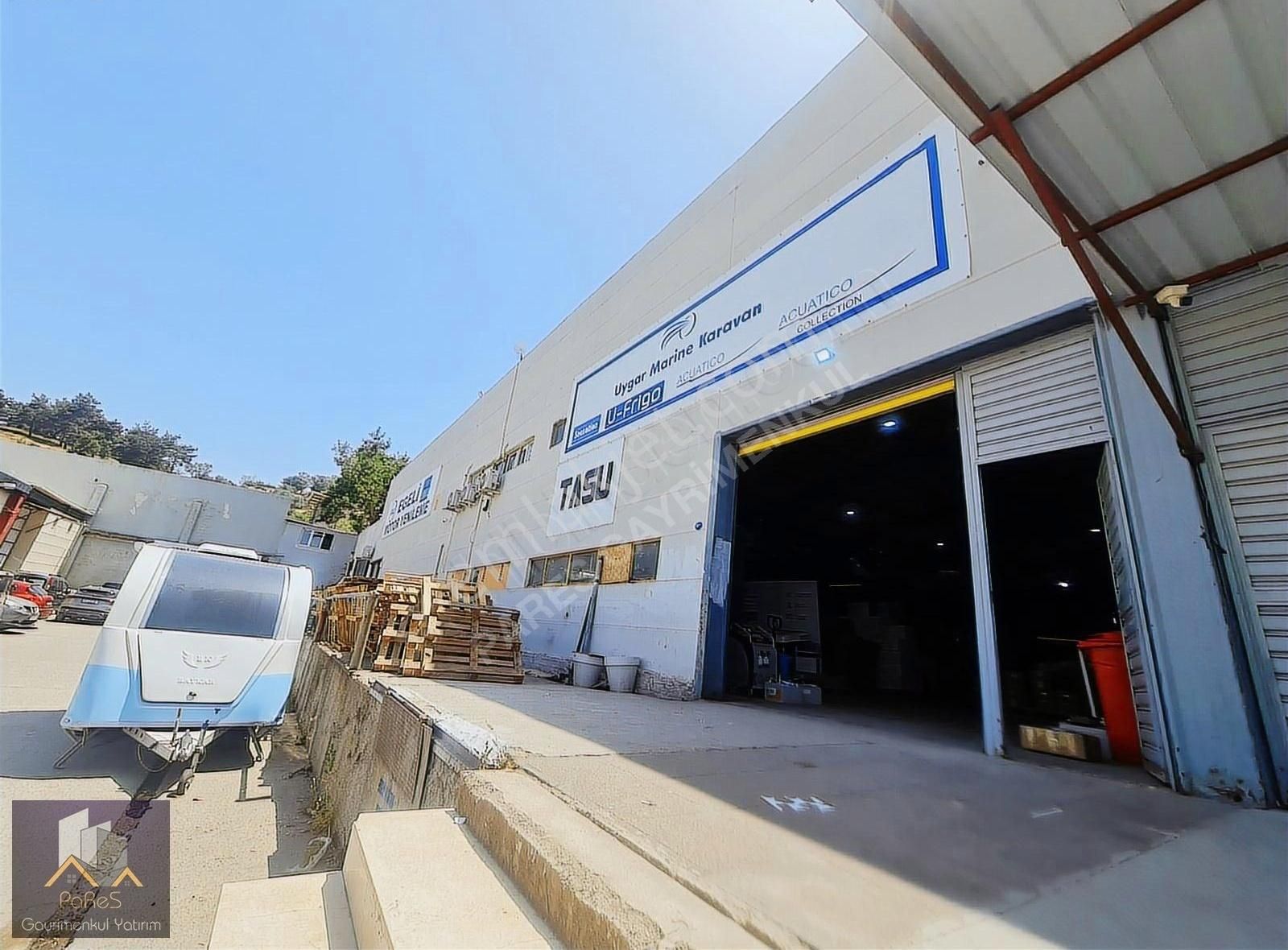 İzmir Pınarbaşı'nda 1200 M2 Depo Antrepo Üretim Tesisi