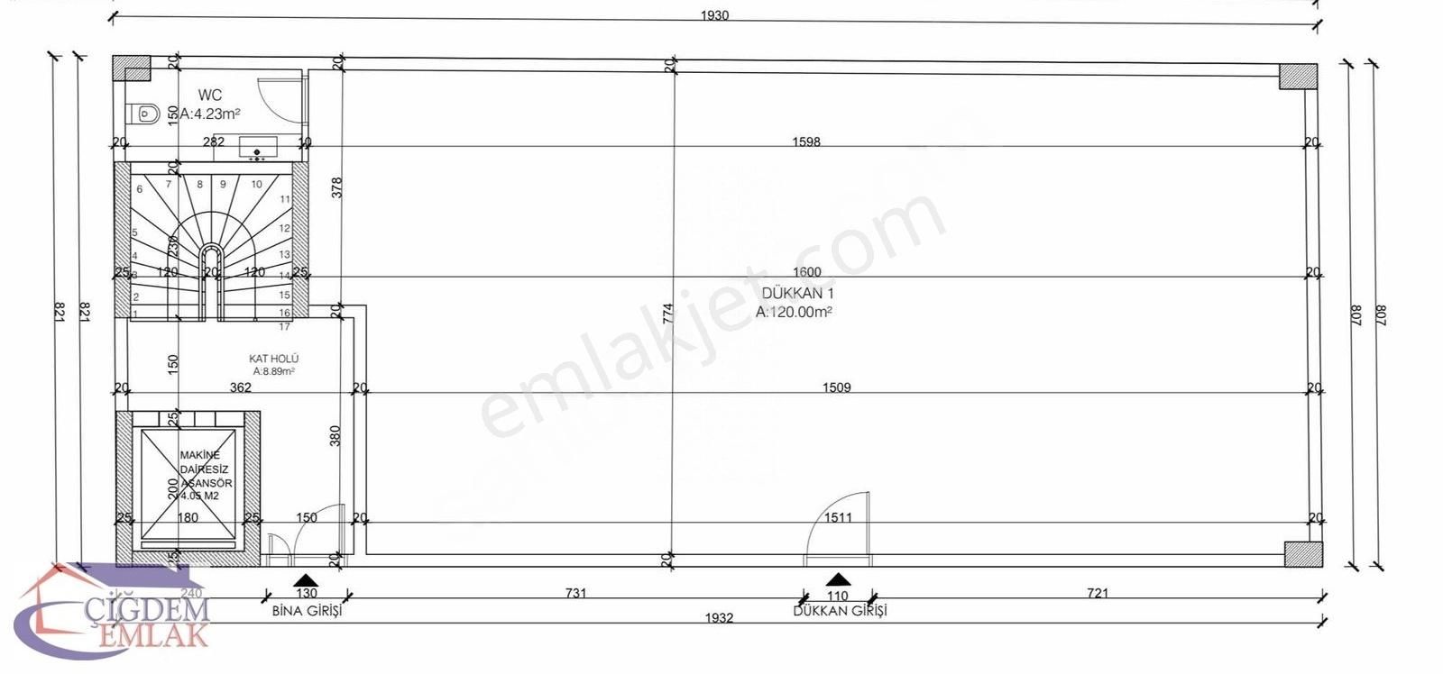Çiğdem Emlak'tan Satılık 255m2 Basın Experes Yolu Üzerinde Arsa