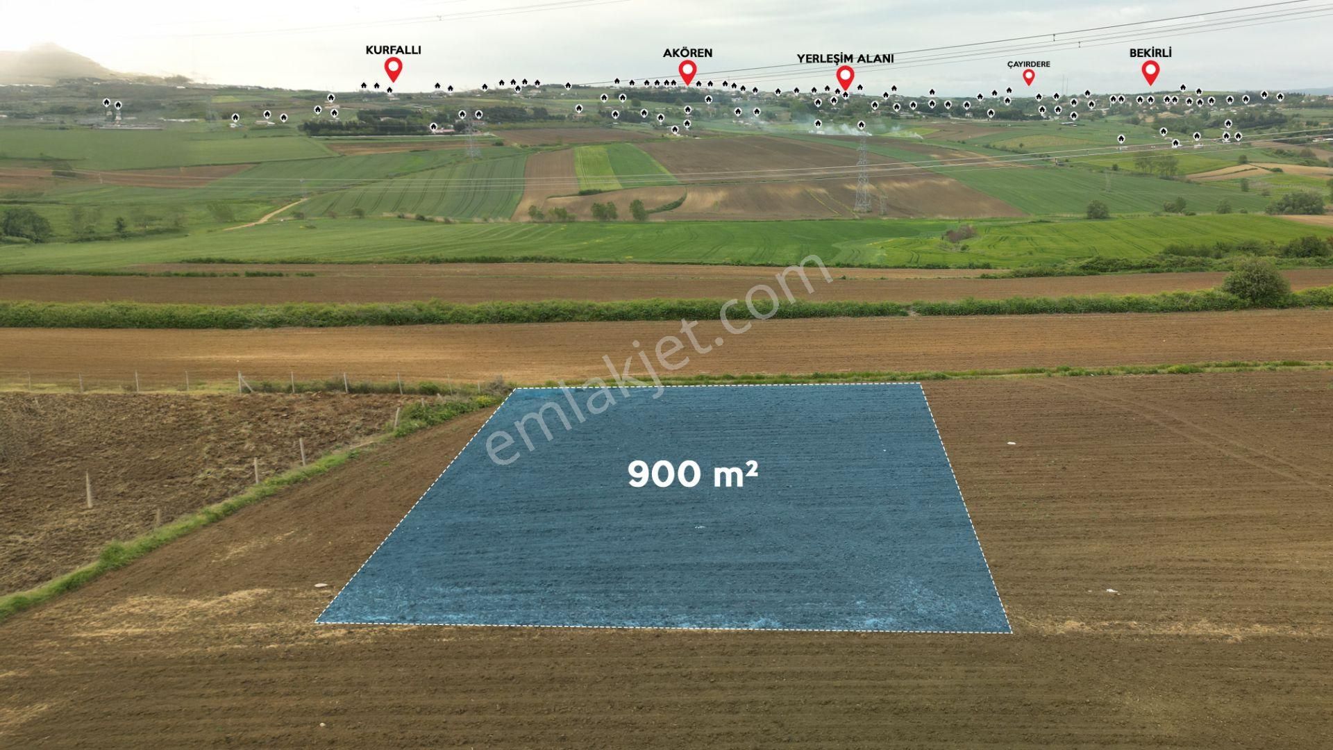 Akören'de Kaçırılmayacak Fırsat 900 M² Satılık Tarla