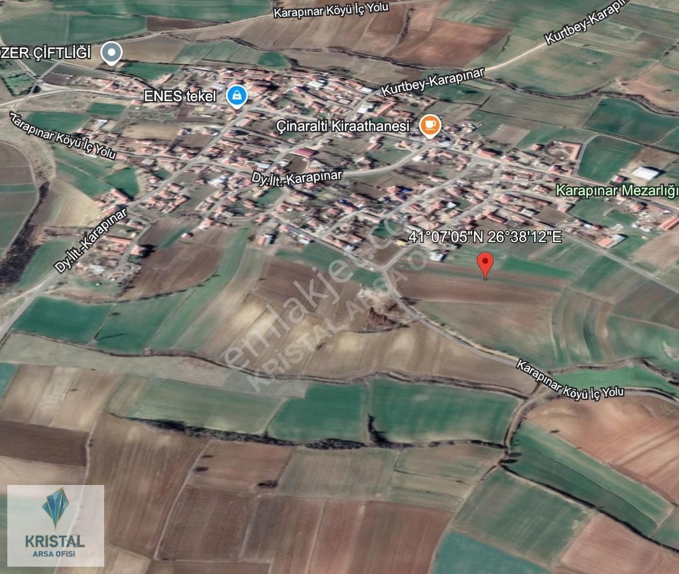 Edirne Uzunköprü Köy İçi İmarlı 56m2 Hisseli Satılık Arsa