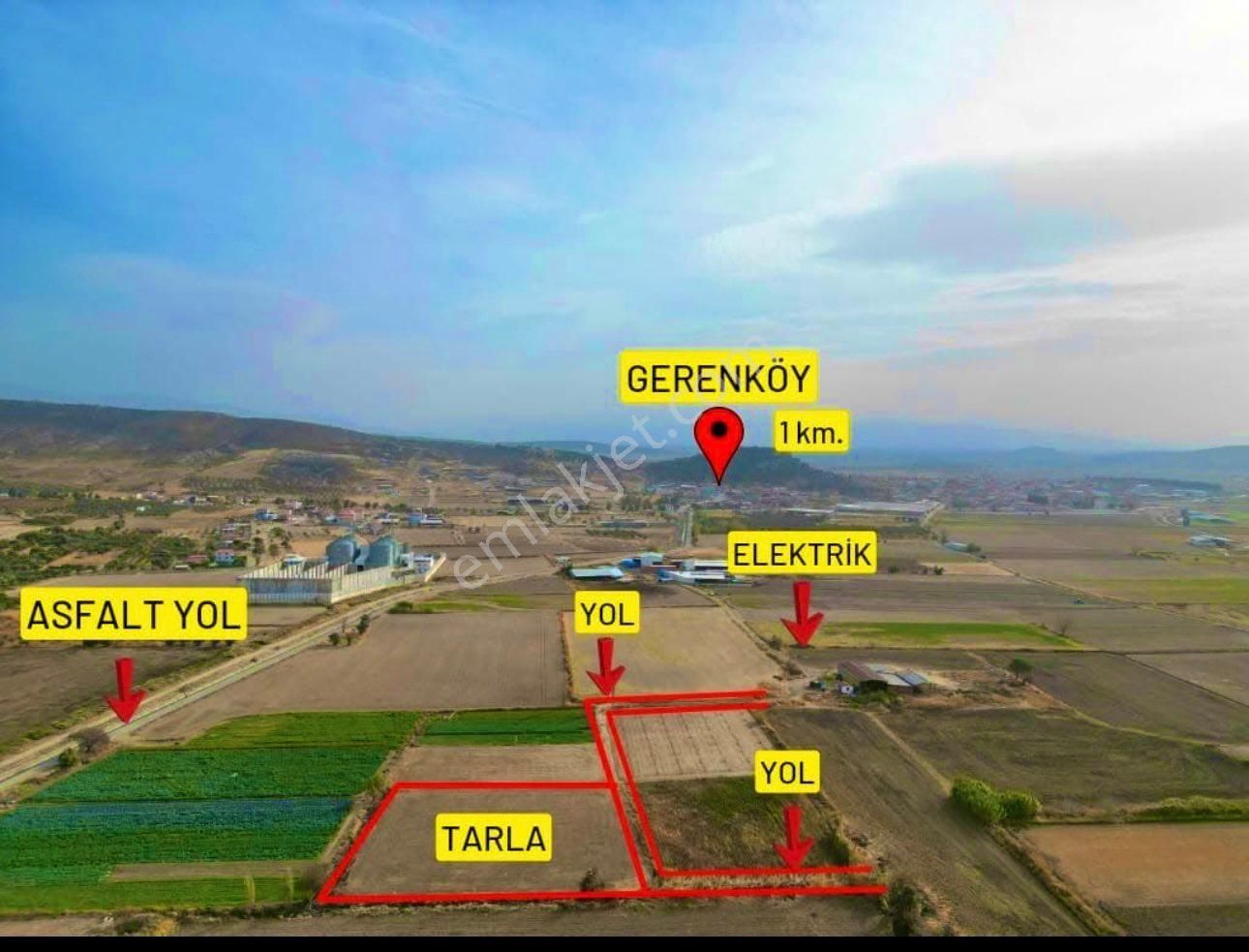Foça Gerenköyde 495 M2 Tarla