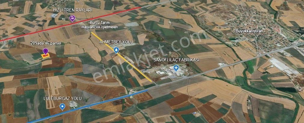 Lir Den Fırsat Küçükkarıştıran Da Satılık 342 M2 Hisse