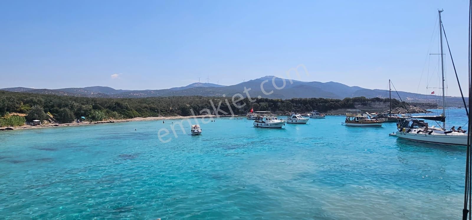 İzmir Dikili Salihleraltı Full Deniz Manzaralı Satılık Arsa