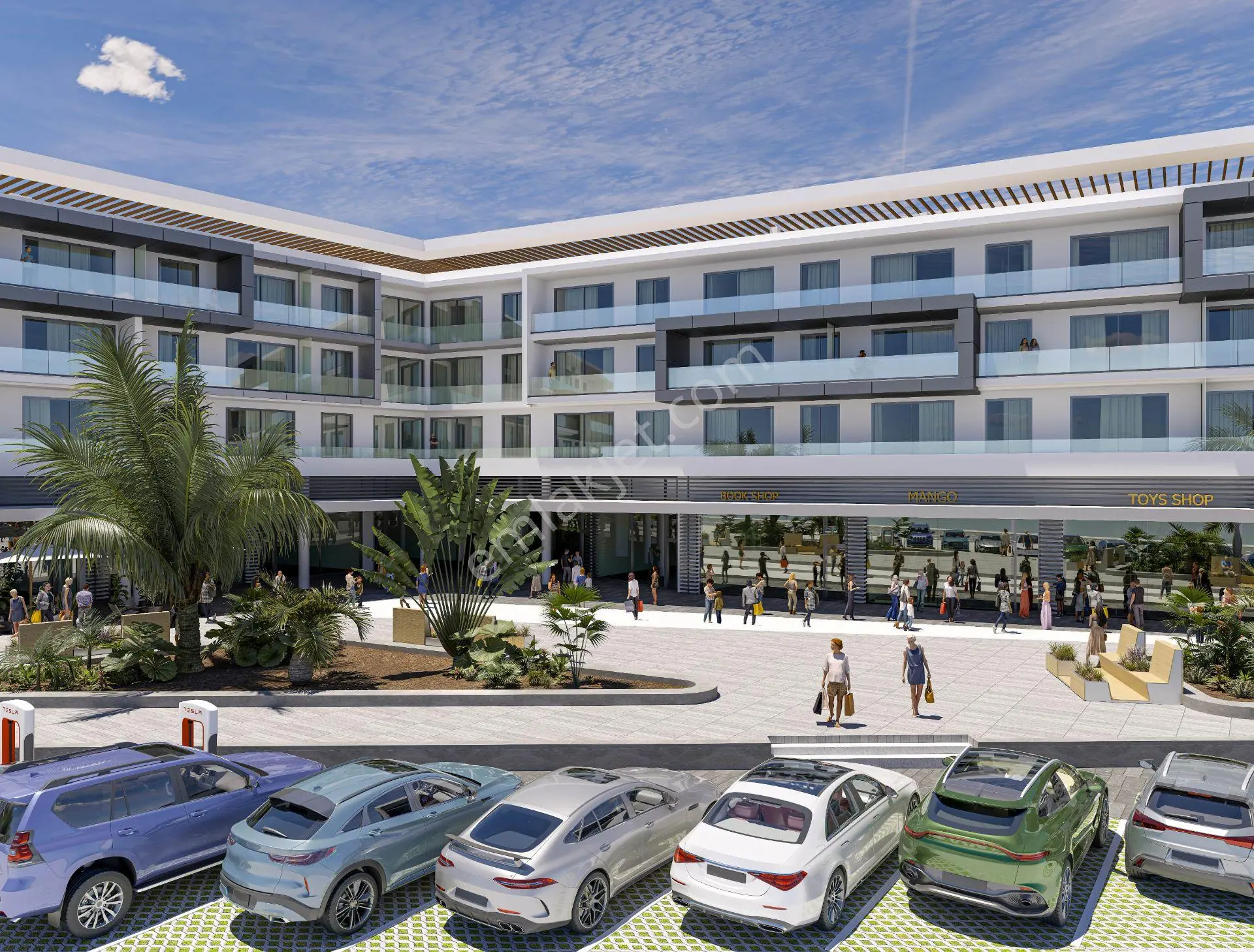 İskele Longbeach Bölgesinde Türk Lirası Taksitlerle Yatırımlık Daireler - Görsel 5