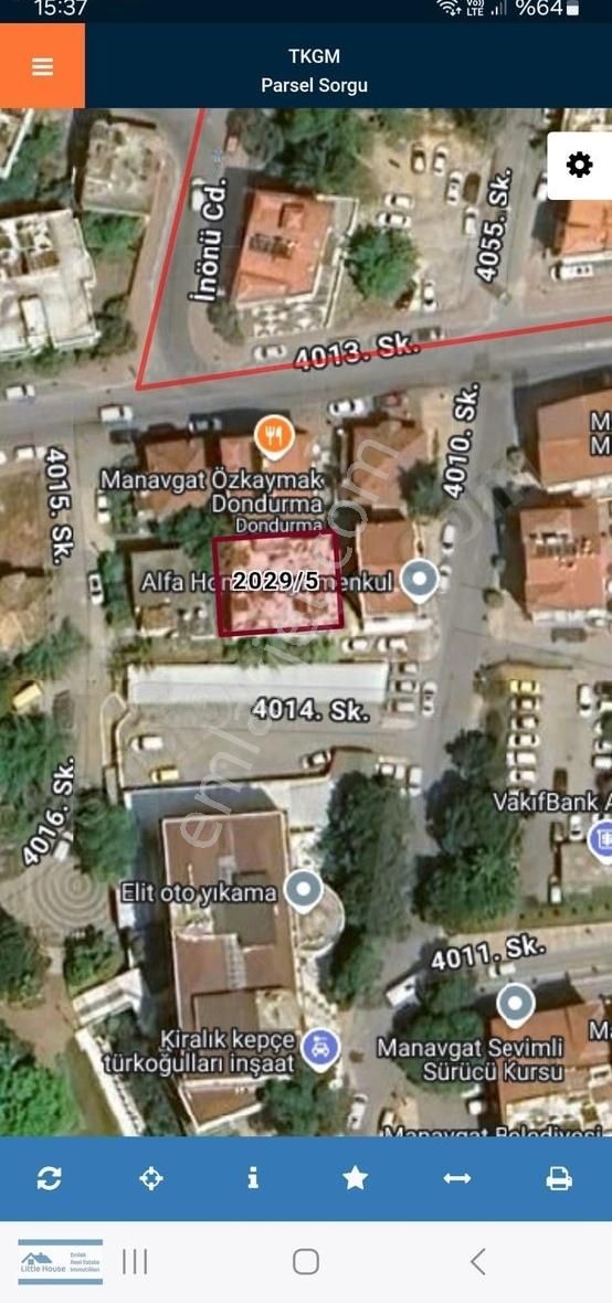 Pazarcı Mahallesinde Güzel Konumda Arsa