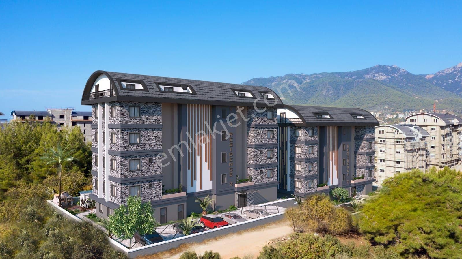 Alanya/oba Karakocalı Mah.site İçinde 1 +1 55m2 Satılık Daire