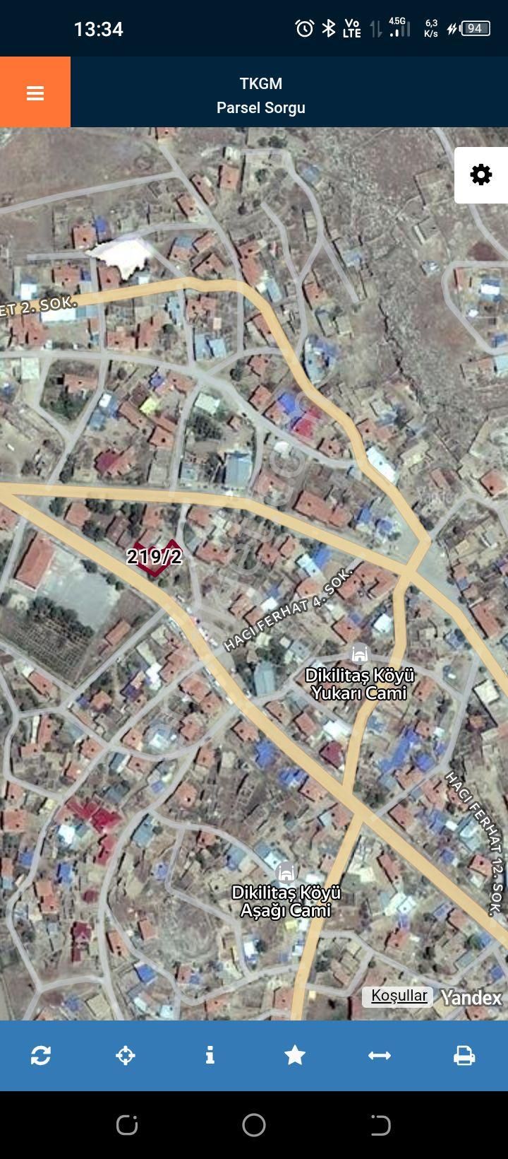 Niğde Merkez Dikilitaş’ta 362 M² Avlulu Arsa İçinde Kargir Ev Satılık