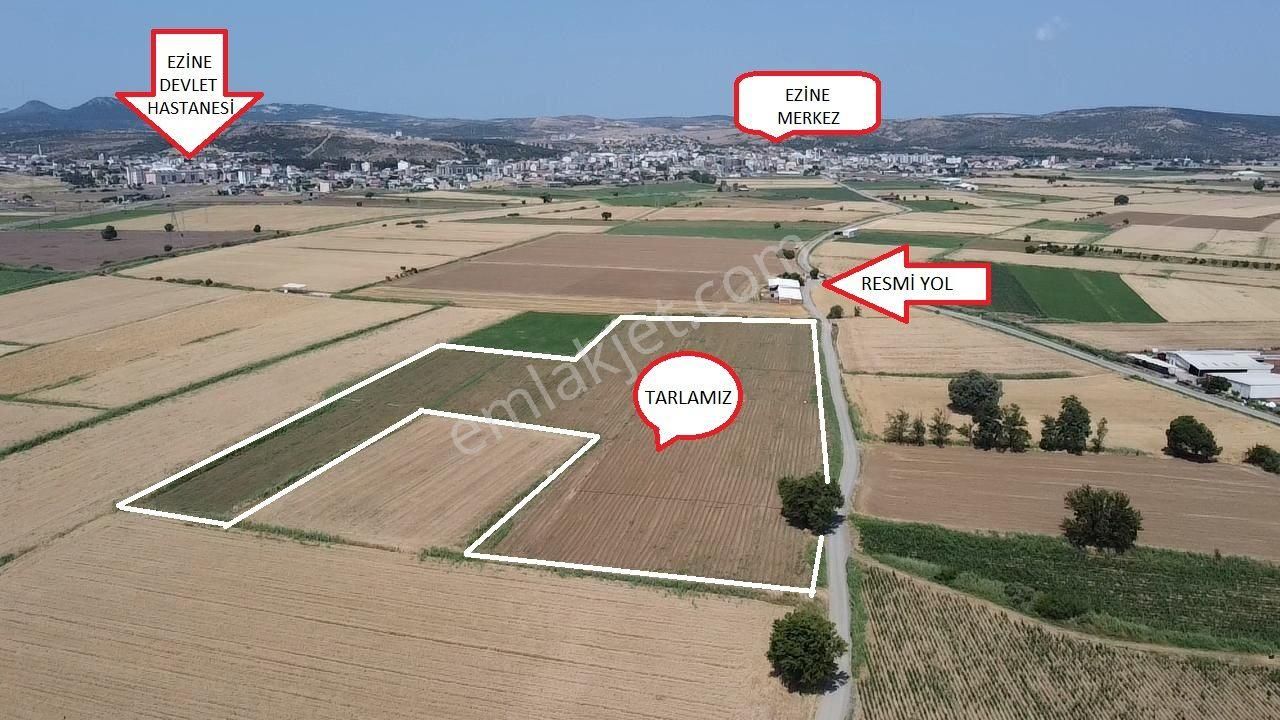 Çanakkale Ezine'de Yatırımlık Fırsat!!! İmara Yakın Geniş Tarla!
