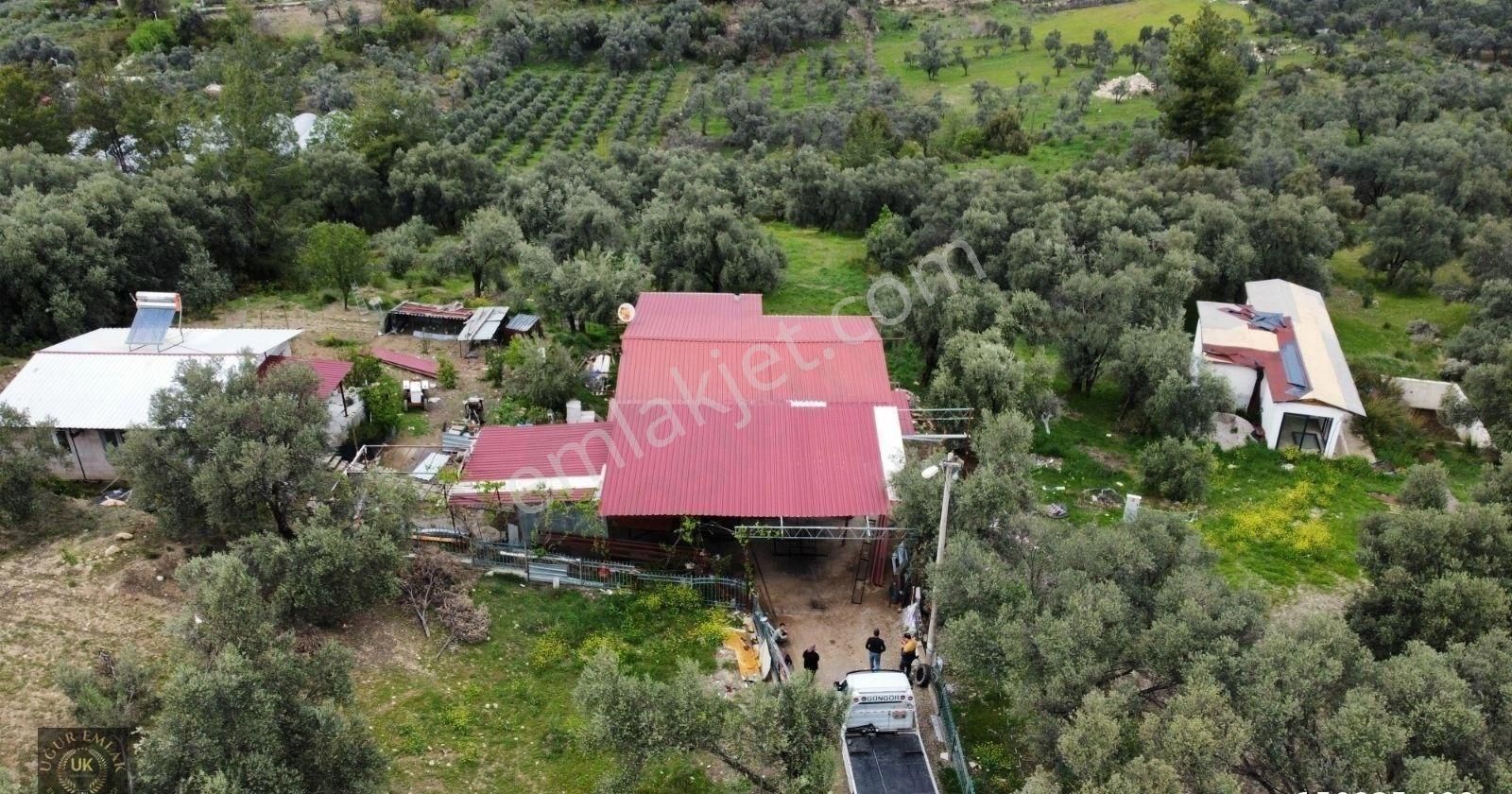 Uğur'dan Girmelerde İçinde 2 Adet Ev Olan Satılık Arazi